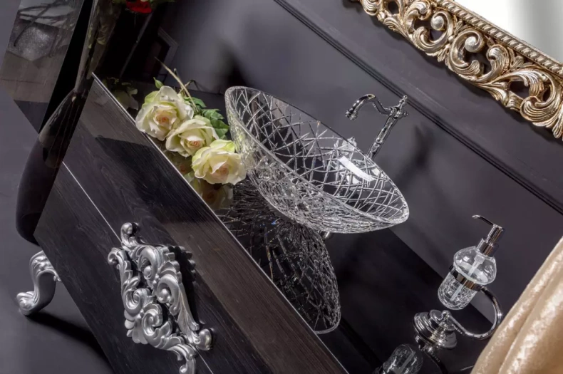 Тумба под раковину Armadi Art NeoArt 110 темное дерево 831-110-BW - 2