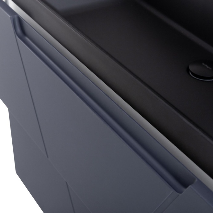 Тумба под раковину BelBagno Vittoria 100 черный матовый VITTORIA-1000-2C-SO-GO-P - 9