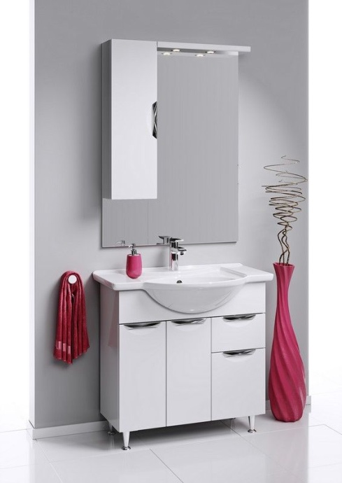 Тумба под раковину Aqwella ЭкоЛайн 80 Eco-L.01.08 ECOL0108 - 1