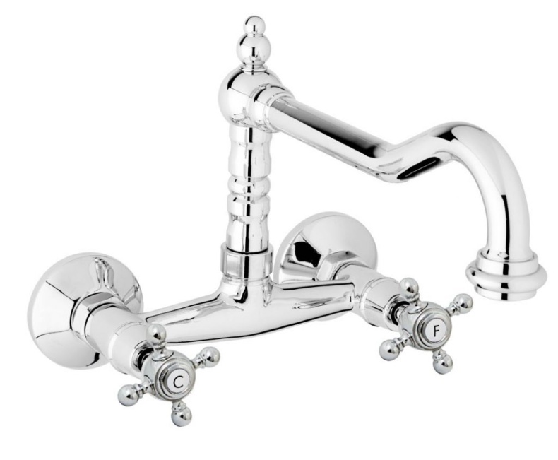 Смеситель для кухонной мойки Cezares Golf бронза  GOLF-LLP-02 - 0