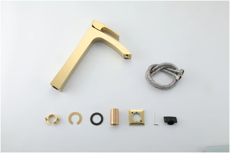 Смеситель для раковины Gappo золото глянцевое G1007-32 - 2