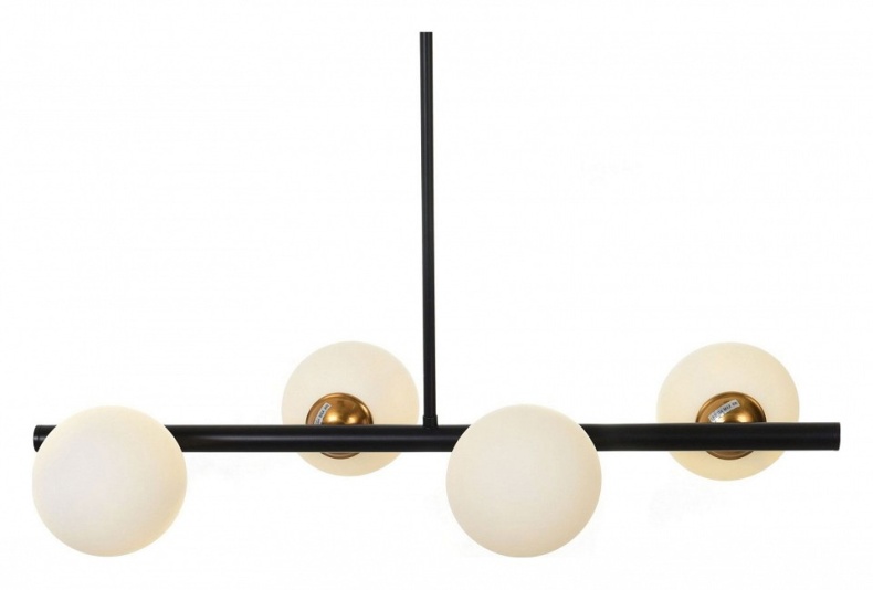 Светильник на штанге LUMINA DECO Torica LDP 7001-4 BK+MD - 1