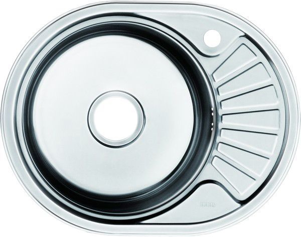 Мойка, нержавеющая сталь, шелк, чаша слева, 600*470, Suno S, IDDIS, SUN60SLi77 - 0