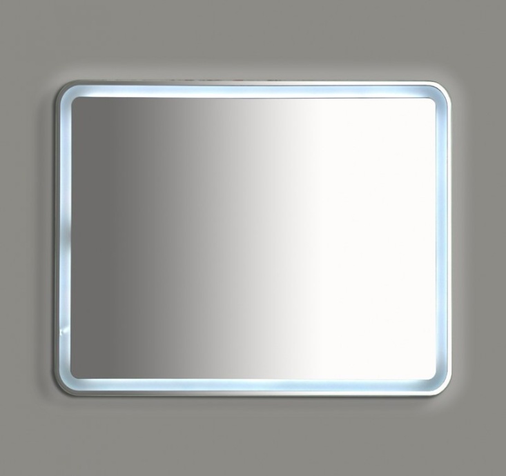 Зеркало Misty Неон 3 LED 100x80, сенсор на корпусе П-Нео10080-3ПРСНККУ - 1