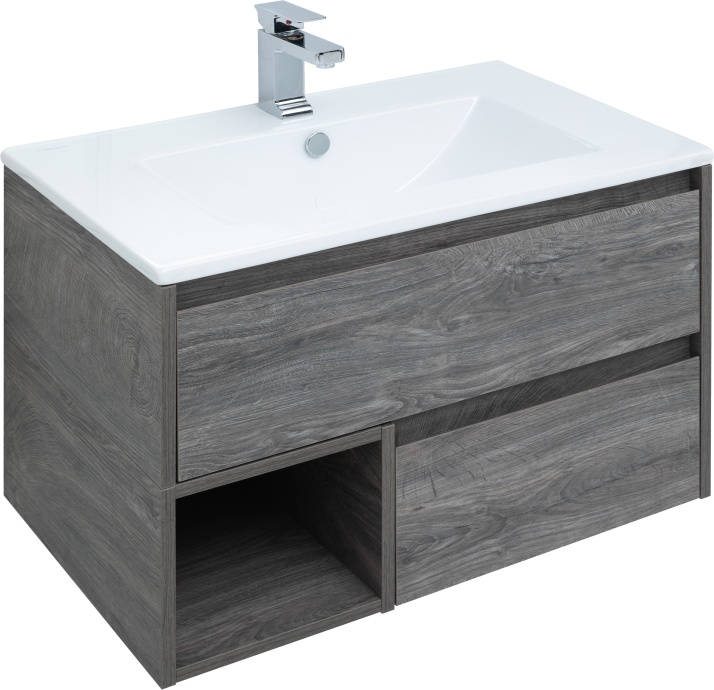 Тумба с раковиной STWORKI Карлстад 75 дуб рошелье 418852 - 4