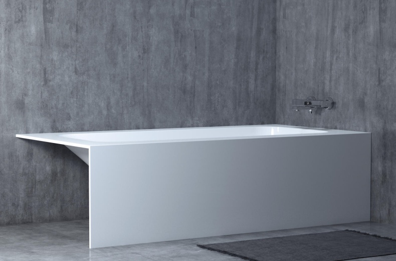 Ванна из искусственного камня Salini Orlando 180x80 102022M S-Stone, матовый - 5