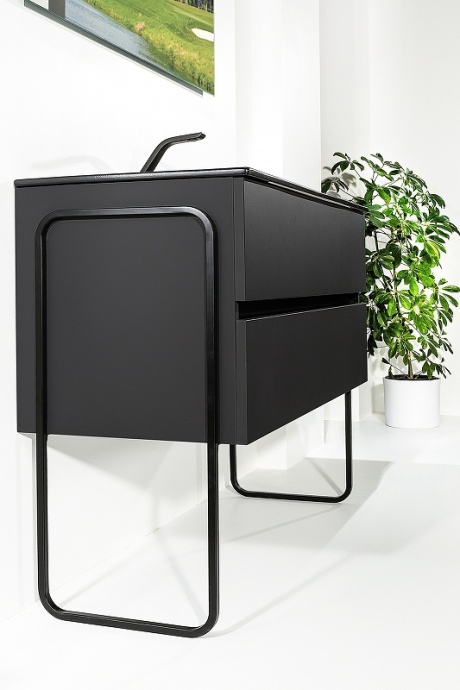 Тумба под раковину Armadi Art Vallessi 80 черный матовый 837-080-A mat - 5