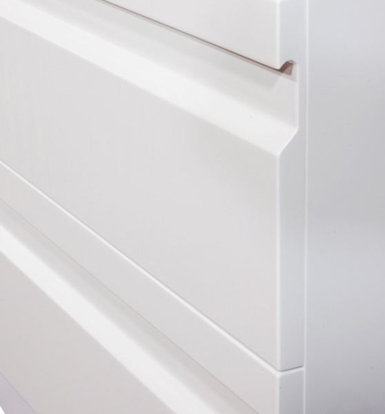 Шкаф-пенал SanVit Тема 35 R белый глянец ptemaR - 1