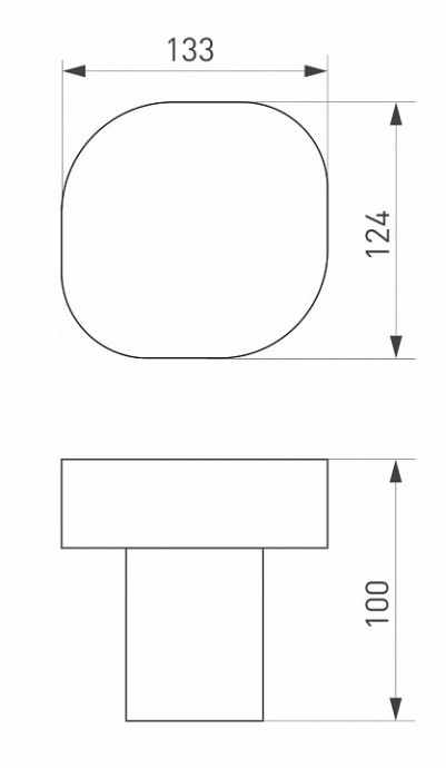 Наземный низкий светильник Arlight Swamp 030002 - 4