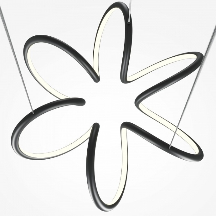 Подвесной светильник Maytoni Curve MOD241PL-L60BK - 1