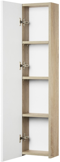 Шкаф подвесной Aquaton Мишель 23 светлое дерево-белый 1A244303MIX40 - 1