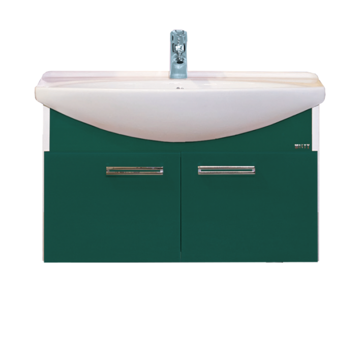 Джулия - 85 Тумба подвесная зеленая Л-Джу01085-0810По - 0