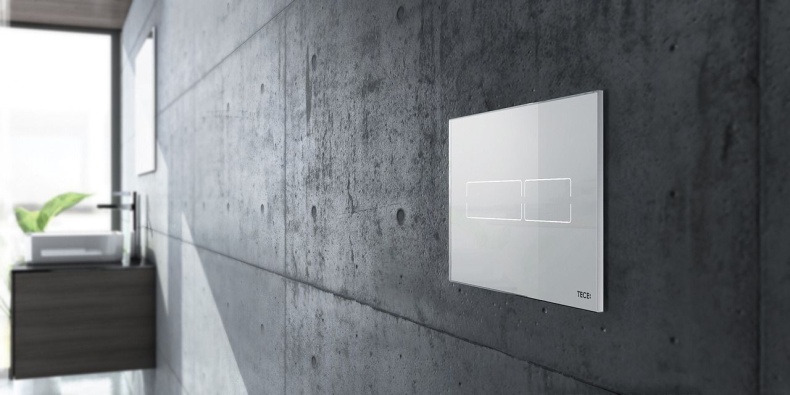 Кнопка смыва TECE Lux Mini 9240960 сенсорная белая - 5