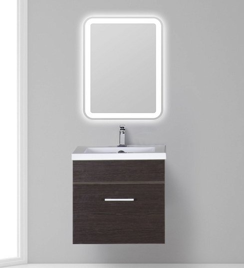 Тумба с раковиной Aquanet Нота 40 венге - 11