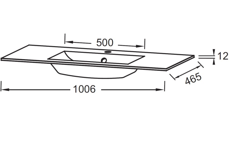 Раковина накладная Jacob Delafon Sherwood 100 белый матовый EB1830RU-DE5 - 1
