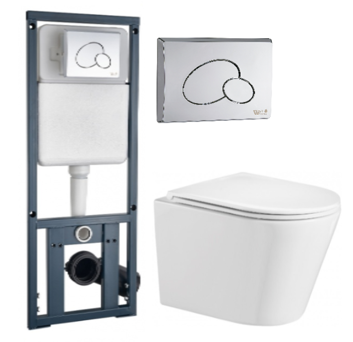 Комплект Weltwasser MARBERG 410 + MERZBACH 004 MT-WT + MAR 410 RD  10000006483 - 0