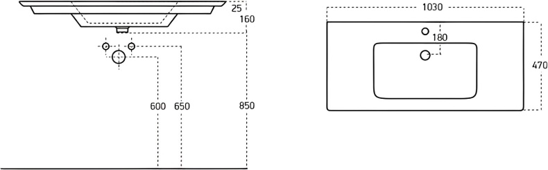 Раковина STWORKI 105 14105-KL - 1