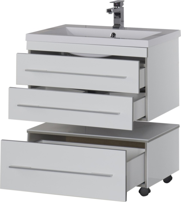 Мебель для ванной Aquanet Верона 75 подвесная белая 176669 - 13