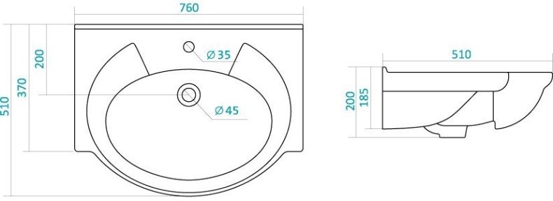 Мебель для ванной Style Line Олеандр-2 75 Люкс, белая - 18