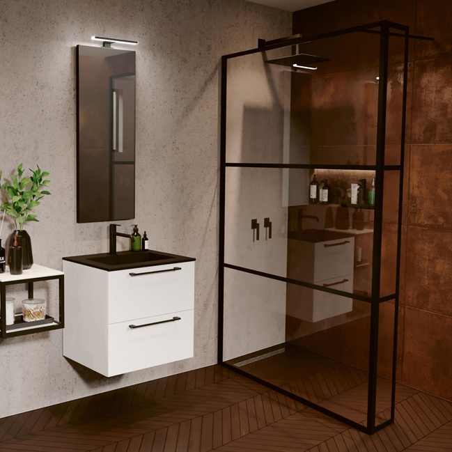 Душевая перегородка Riho Grid GB402 90 см G004037121 - 0