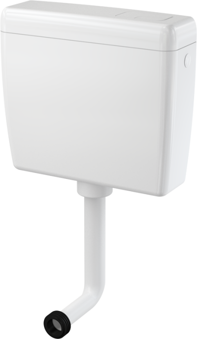 A93 Универсальный бачок для унитаза ALCA UNI DUAL A93-1/2