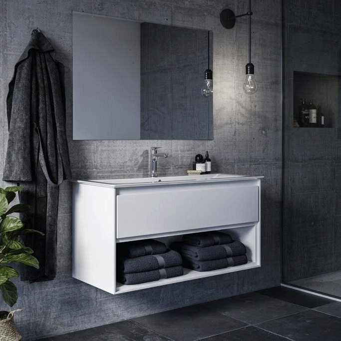 Раковина Ideal Standard Connect Air Vanity 104 см белый  E027401  - 5