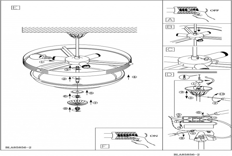 Светильник на штанге Eglo ПРОМО Marbella 85856 - 1