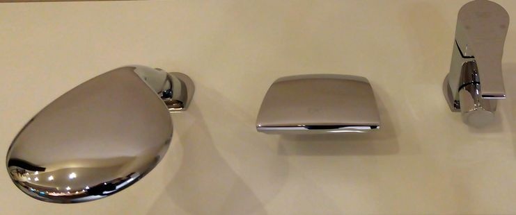 Смеситель на борт ванны GPD Atros хром   MAK67 - 3