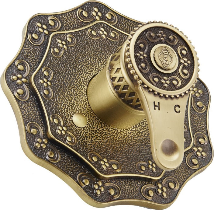 Смеситель Zorg Antic A 404DK-BR С ВНУТРЕННЕЙ ЧАСТЬЮ, для душа - 0