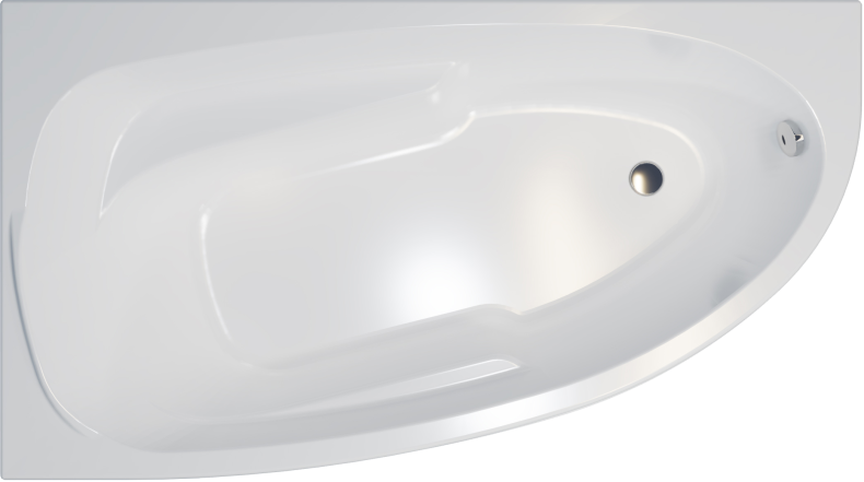 Акриловая ванна DIWO Валдай 170x95 R с каркасом 567972 - 6