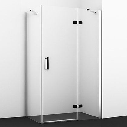 Душевой уголок Wasserkraft Aller Black 10H06RB 120x80 см 10H06RBLACK - 0