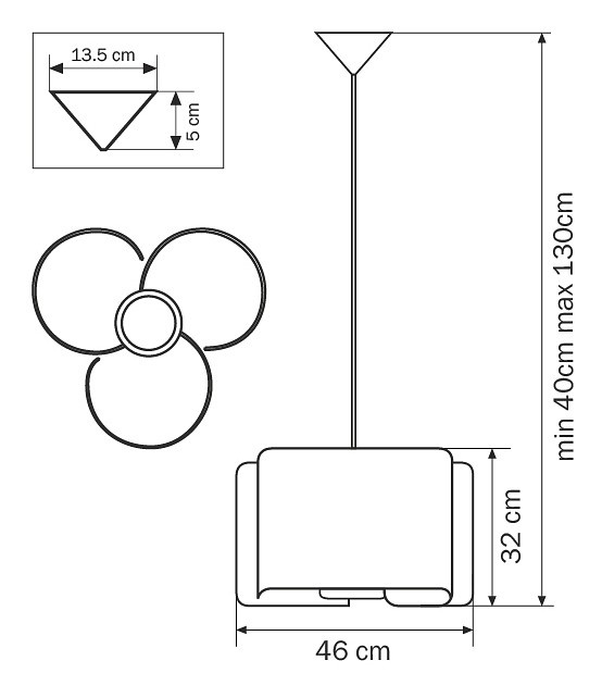 Подвесная люстра Lightstar Simple Light 811 811132 - 4