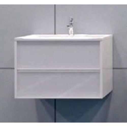 Тумба под раковину подвесная Stella Polar Калипсо 80 белая SP-00000654 - 0