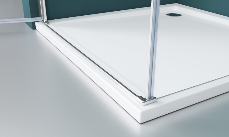 Душевой уголок BelBagno Etna 90х80 хром  ETNA-AH-1-90/80-C-Cr - 6