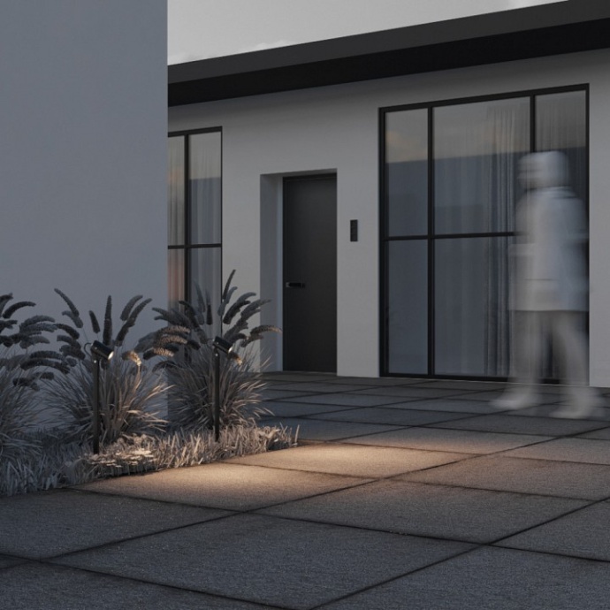 Наземный низкий светильник Maytoni Scope O025FL-01B1 - 1