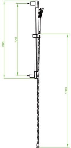 Душевой гарнитур Bien Casso BD24031104 - 1
