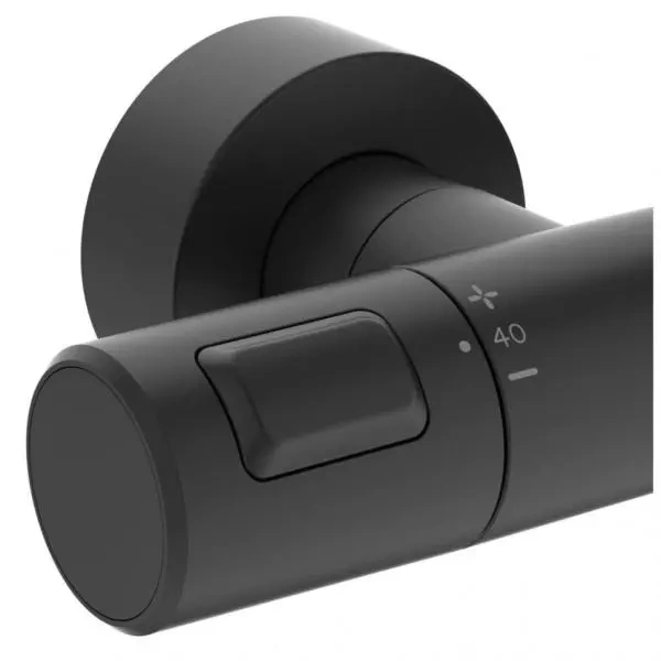 Душевая система Ideal Standard Ceratherm с термостатом черный матовый A7546XG - 4