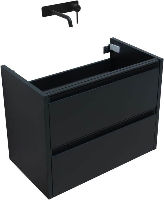 Тумба под раковину Allen Brau Fantasy 80 черный матовый 1.11001.AM - 7