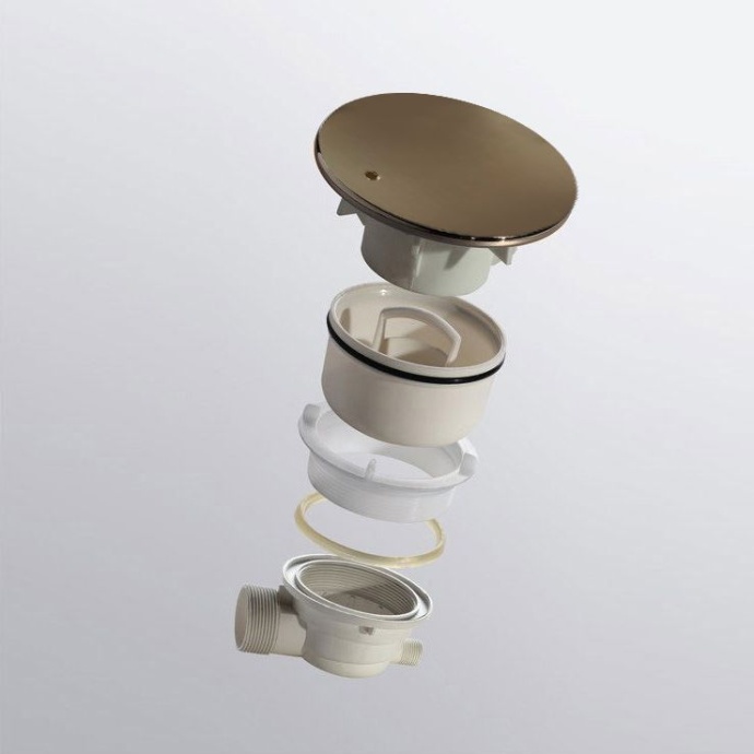 Сифон QYD-01 бронза Ø 90 мм 18241101-08 - 0