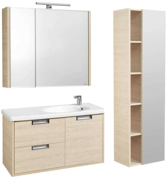 Тумба для комплекта Roca Etna 80 дуб верона 857301445 - 3