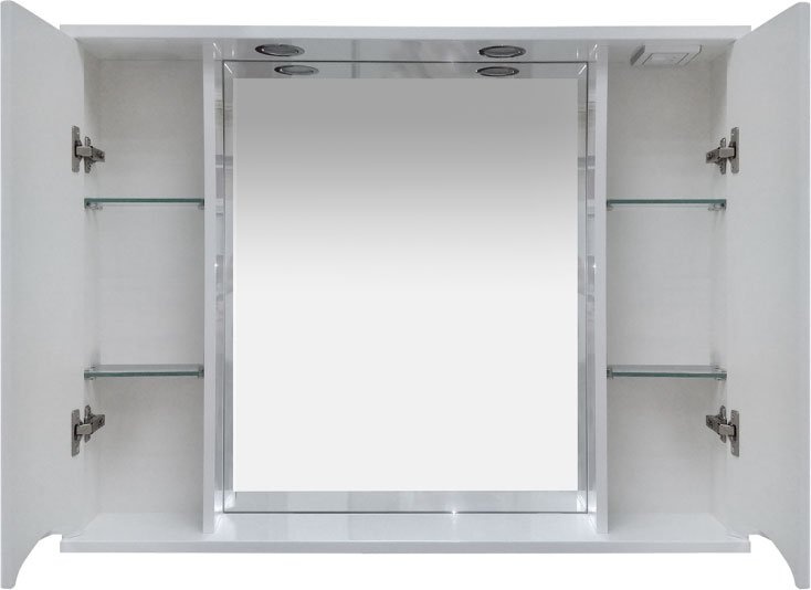 Мебель для ванной Misty Элвис 105 белая - 8