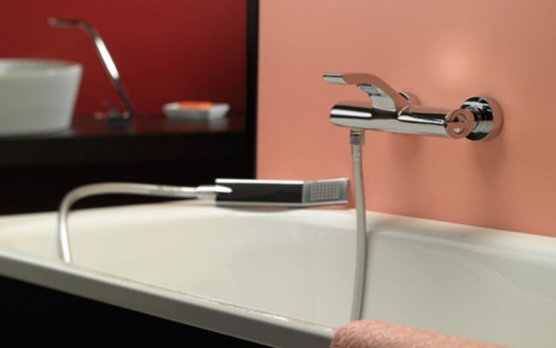 Смеситель для ванны Webert Wolo хром  WO850101015 - 4