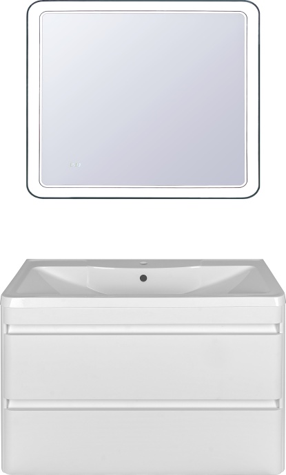 Тумба подвесная Атлантика 100, Люкс антискрейч, PLUS СС-00000693 - 2