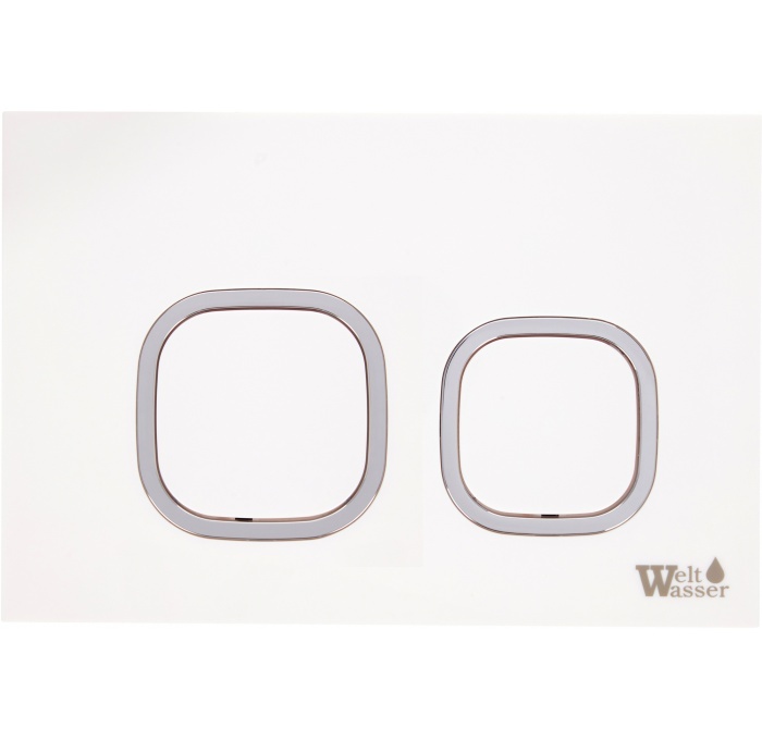 Комплект Weltwasser AMBERG 497 + GELBACH 004 MT-BL + AMBERG RD-WT  10000006606 - 3