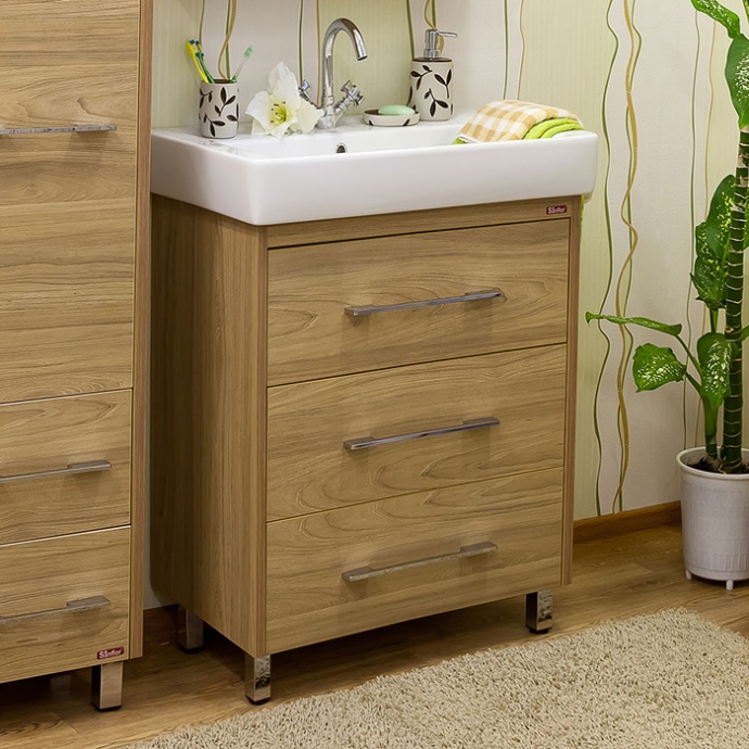 Тумба для комплекта Sanflor Ларго 70 вяз швейцарский C0002109 - 0