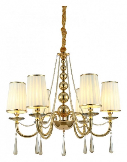 Подвесная люстра LUMINA DECO Fabione LDP 1200-6 F.GD - 1