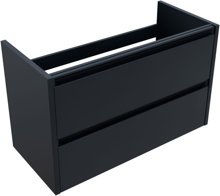 Тумба под раковину Allen Brau Fantasy 100 черный матовый 1.11003.AM - 7