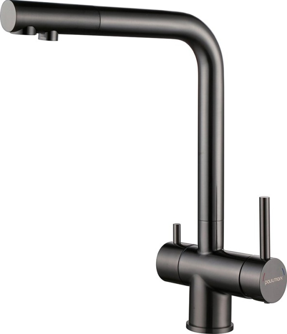 Смеситель Paulmark Skalen для кухонной мойки Sk213020-GM - 0