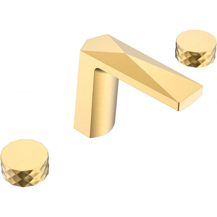 Смеситель для раковины Boheme Venturo золото глянцевое 150-G-DIAMOND - 0