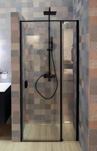 Душевая дверь Cezares Urban 110х195 черный  URBAN-B-12-110-C-NERO - 1